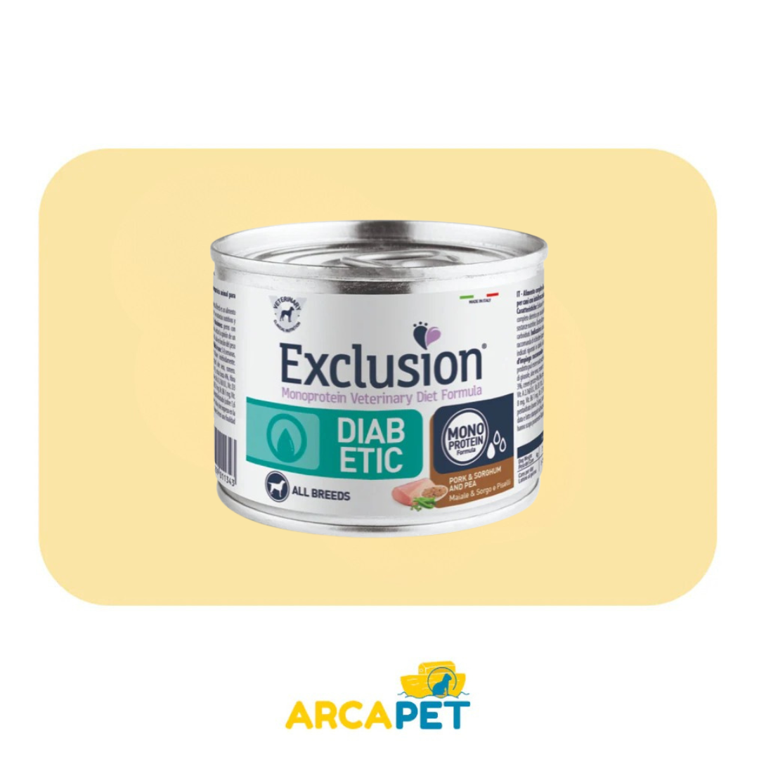 Lata Exclusion Diabetico Cerdo Y Sorgo 200g