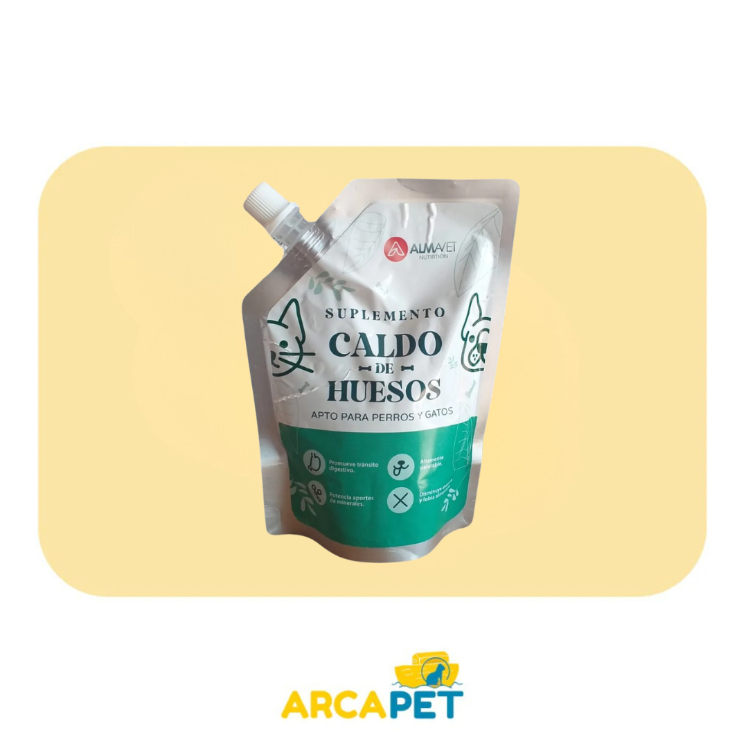 Almavet Caldo de Hueso Para Perros y Gatos 250gr