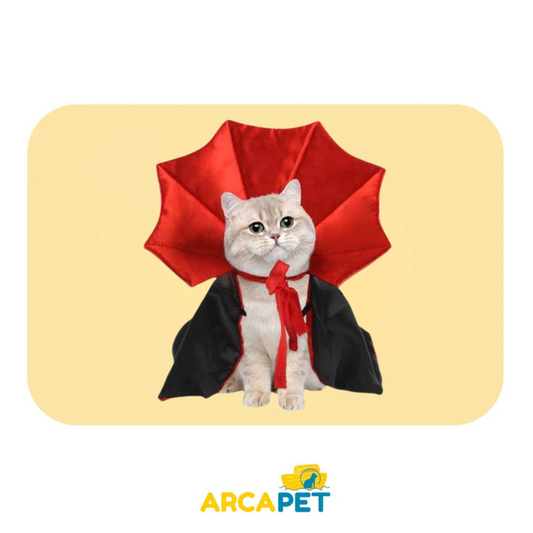Disfraz de Vampiro para Gato 16X55CM