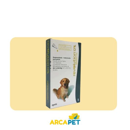 Pipeta Revolution para Perros de 20 a 40 Kg.