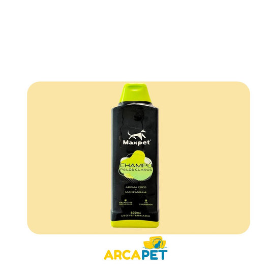 Shampoo Maxpet Pelos Claros 500 Ml