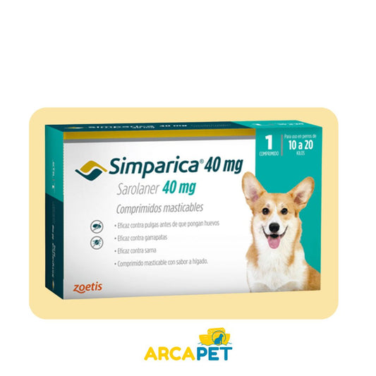 Simparica 40 mg 10-20 Kg - 1