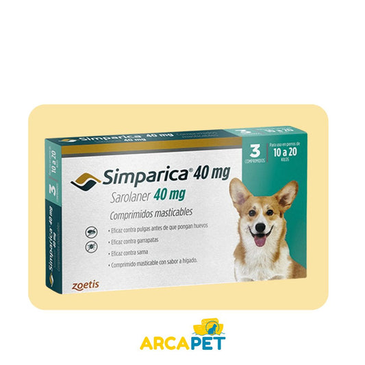 Simparica 40 mg 10-20 Kg - 3