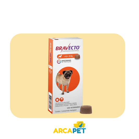 Bravecto 4,5 a 10 kg