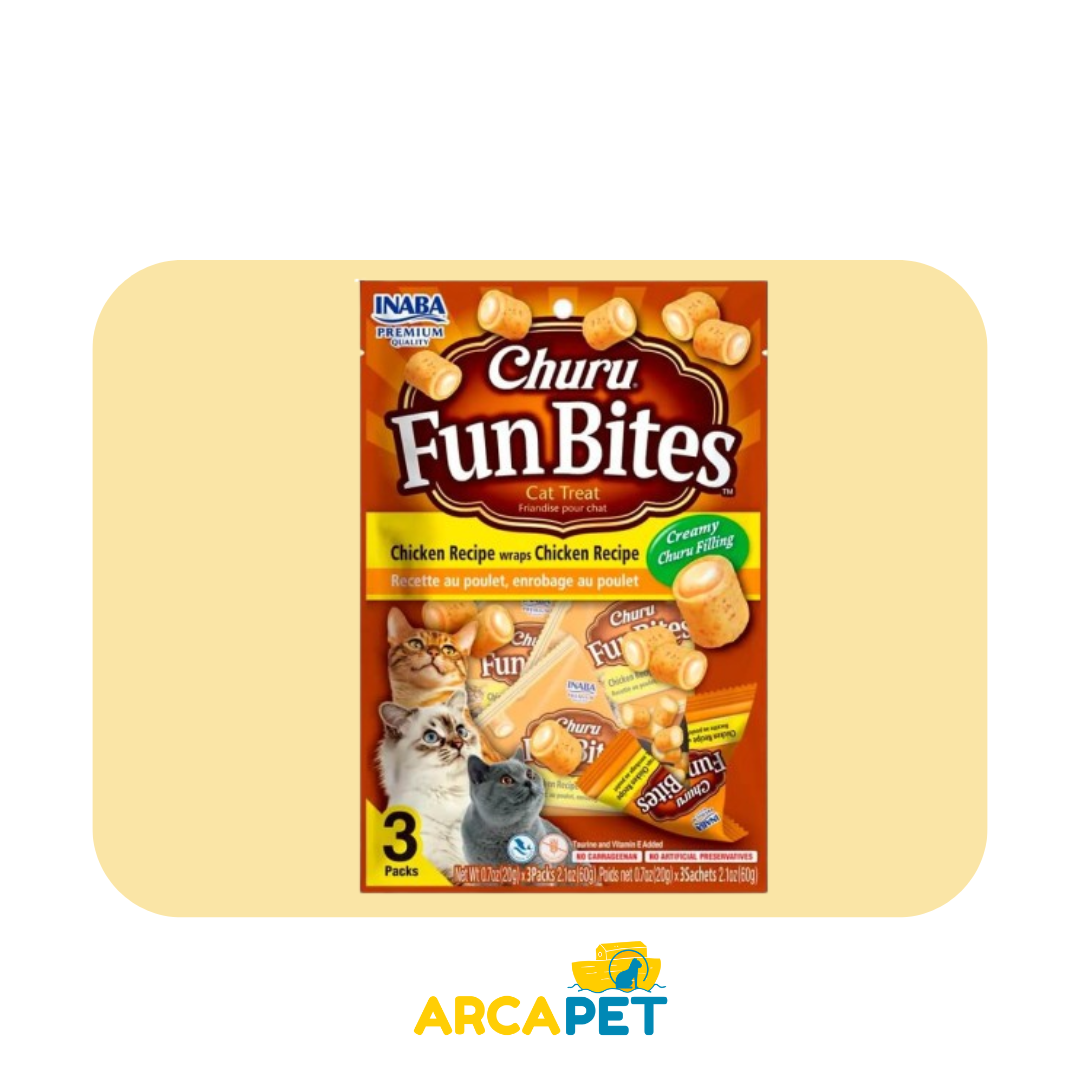 Churu Cat Fun Bites Pollo 3 pack 20G X3
