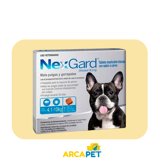 Nexgard 1 Comprimido De 4.1 a 10 Kg