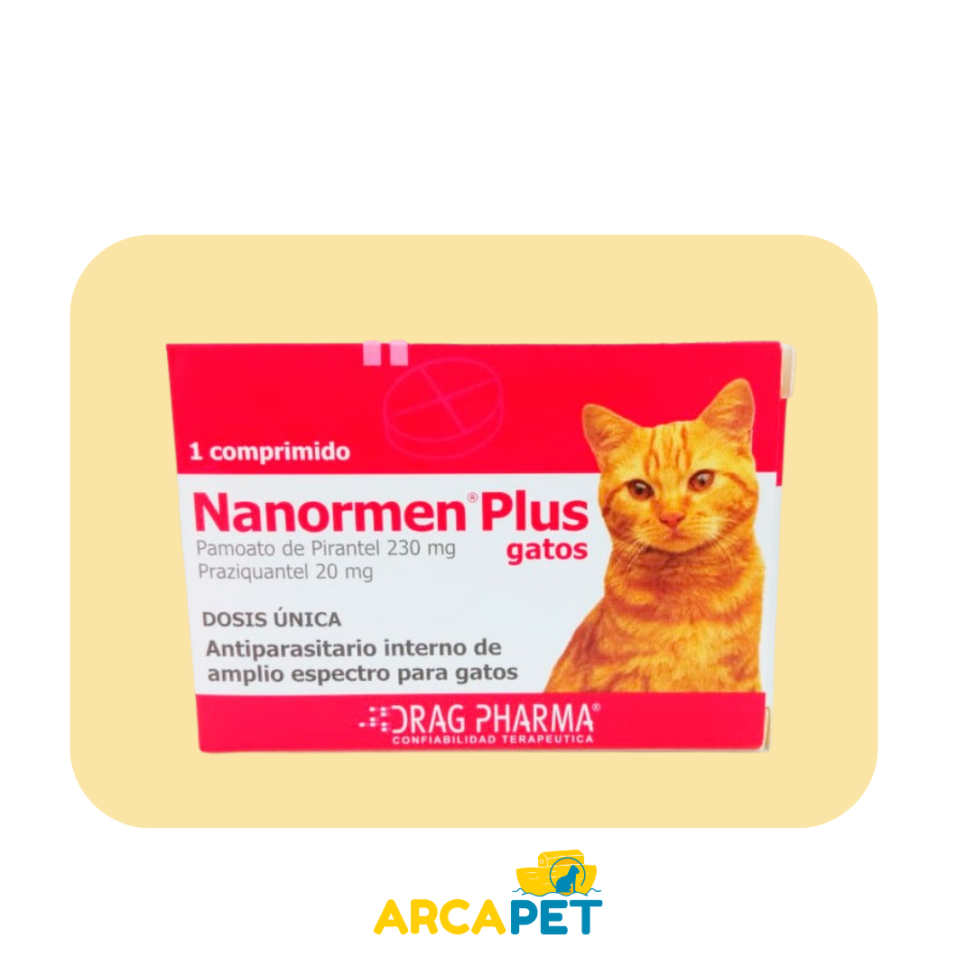 Nanormen Plus Antiparasitario Interno para Gatos