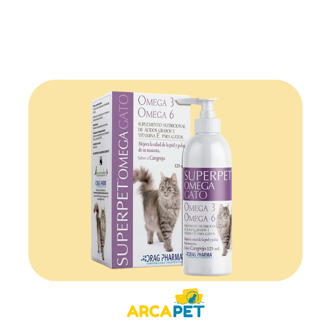 Superpet Omega Gato 125 Ml
