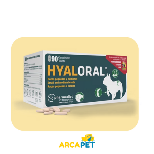 Hyaloral Raza Pequeña (Valor por Tira,10 comprimidos)