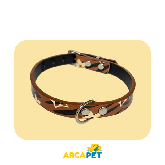 Collar para Perro Diseño Cebra