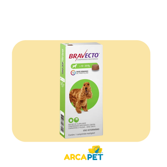 Bravecto 10 a 20 kg