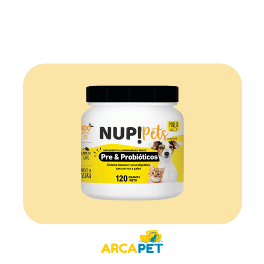 Nup! Pets Pre & Probiotico 120 gr Pollo