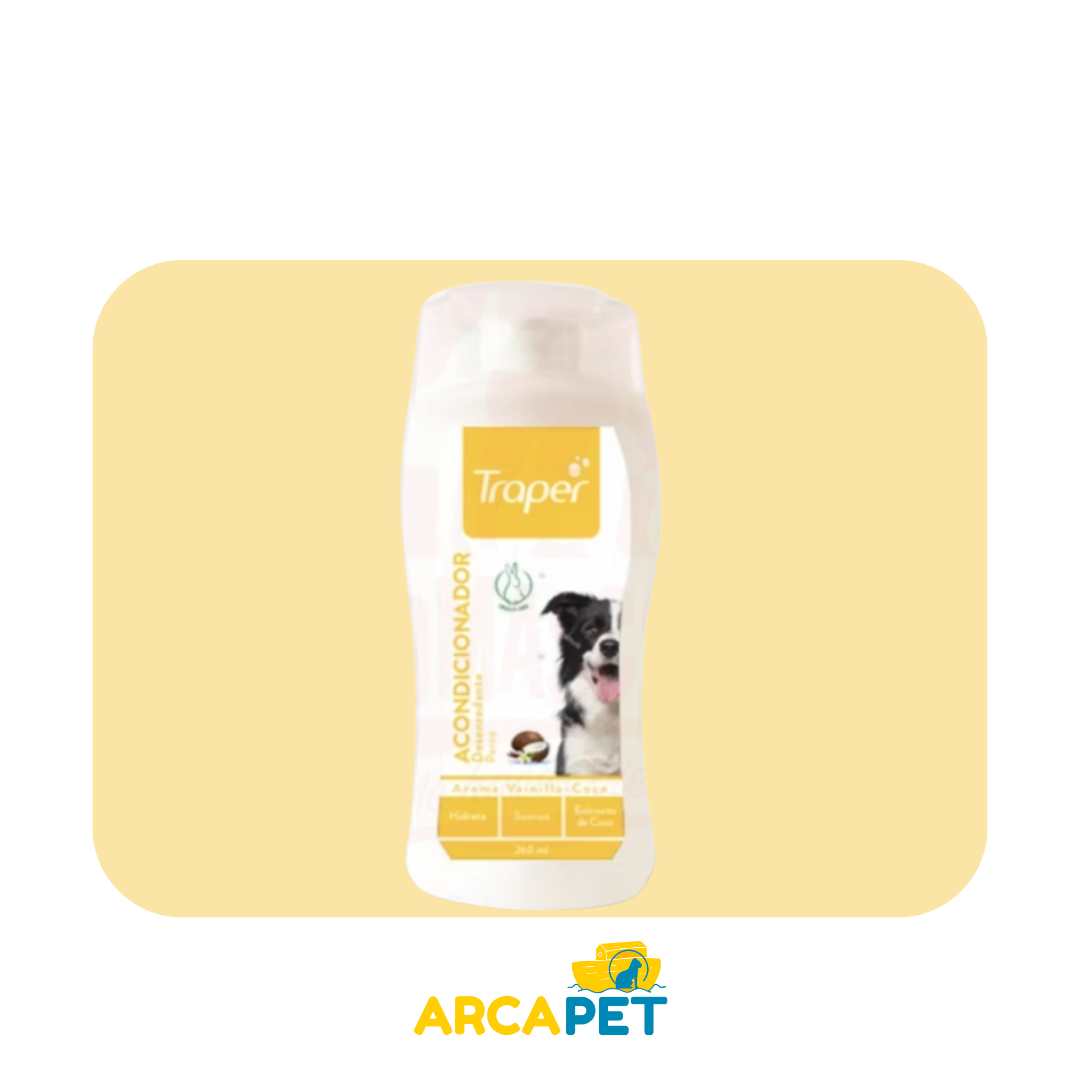 ACONDICIONADOR BALSÁMICO PARA PERROS TRAPER 260ML