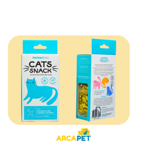 Catsnack Salmon Galletas con Hierba Gatera 80Gr