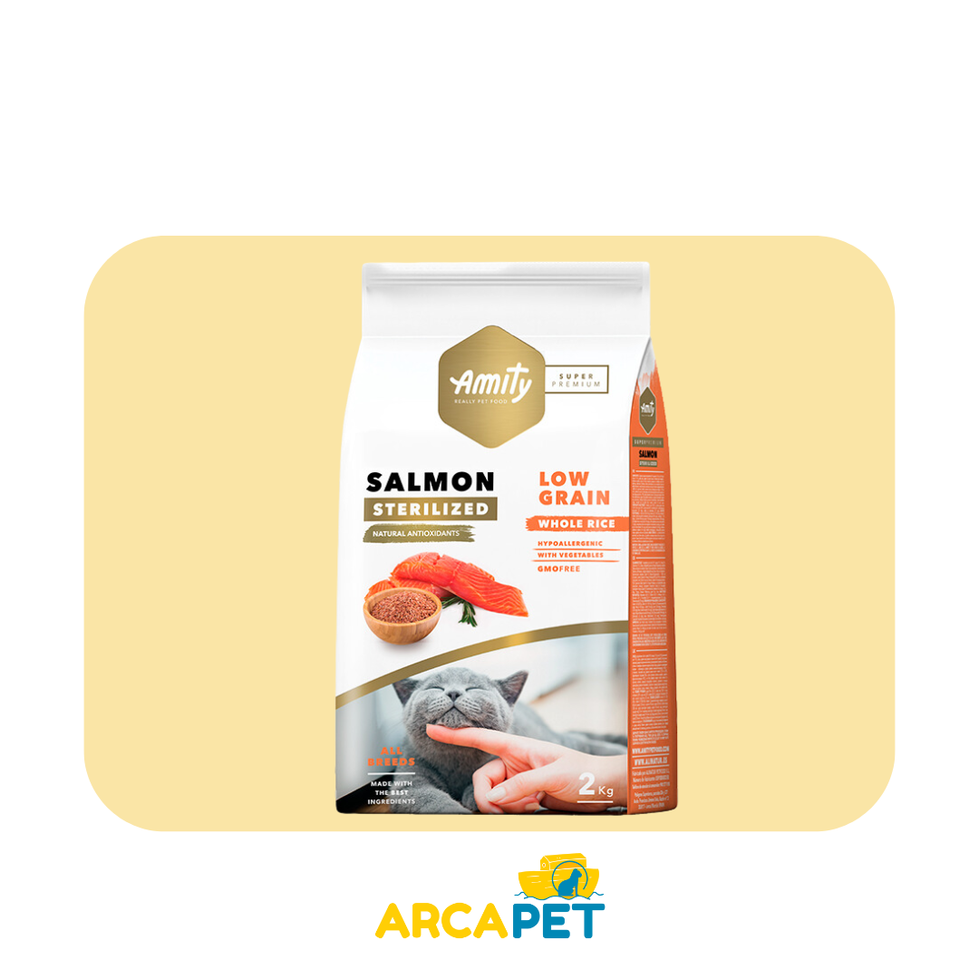 Amity Adult Cat Sterilized Salmon 2kg