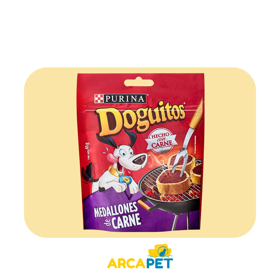 Doguitos Medallones De Carne 65Gr