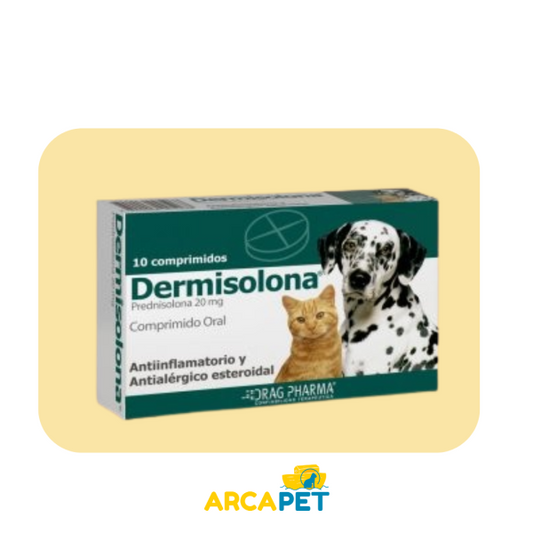 Dermisolona 20 Mg  10 Comprimidos