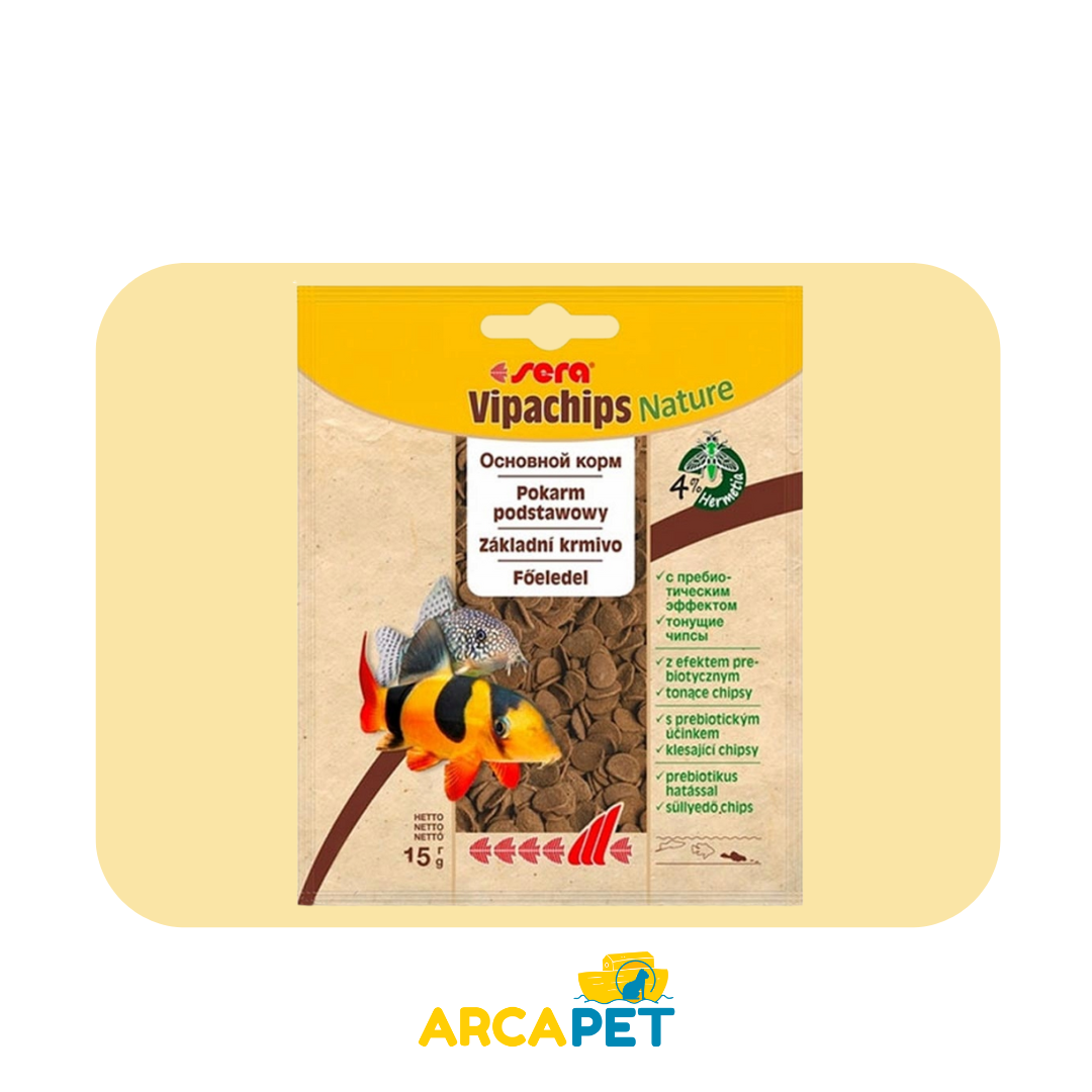 Alimento Sera Vipachips Sobre 15gr