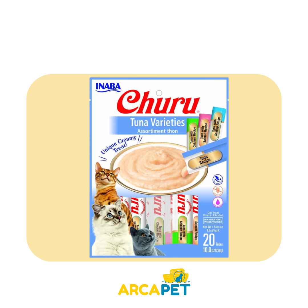Churu Gato Variedades Atun 20 Tubos 14 gr
