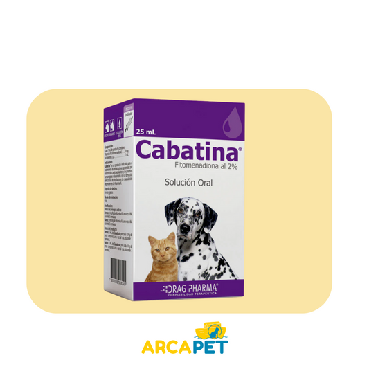 Cabatina Solucion Oral 25ml