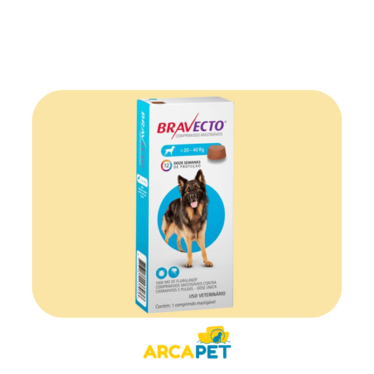 Bravecto 20 a 40 kg