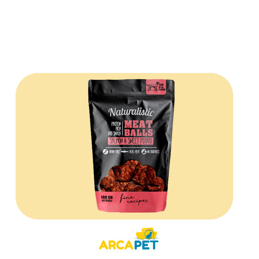 Naturalistic Meat Balls Sabor salmon potato 100 gr