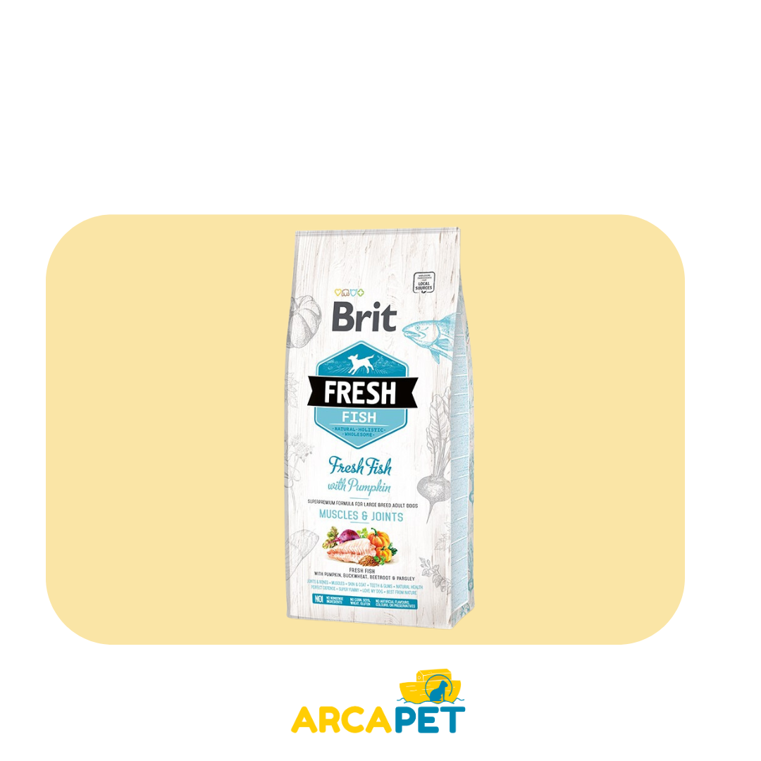 Brit Fresh With Pumpkin Adult Large Muscle & Joints