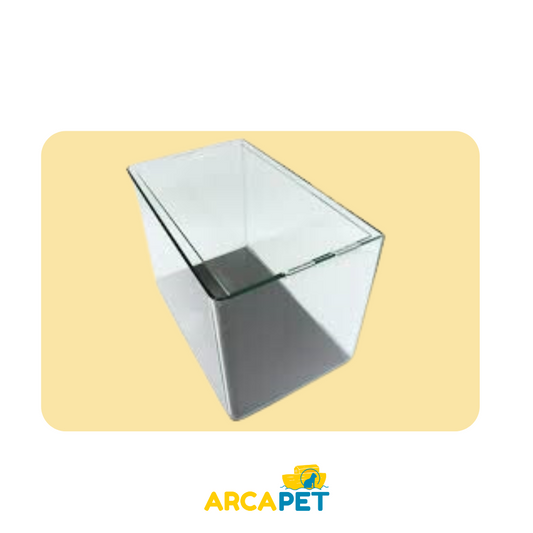 Acuario Vidrio Punta redonda