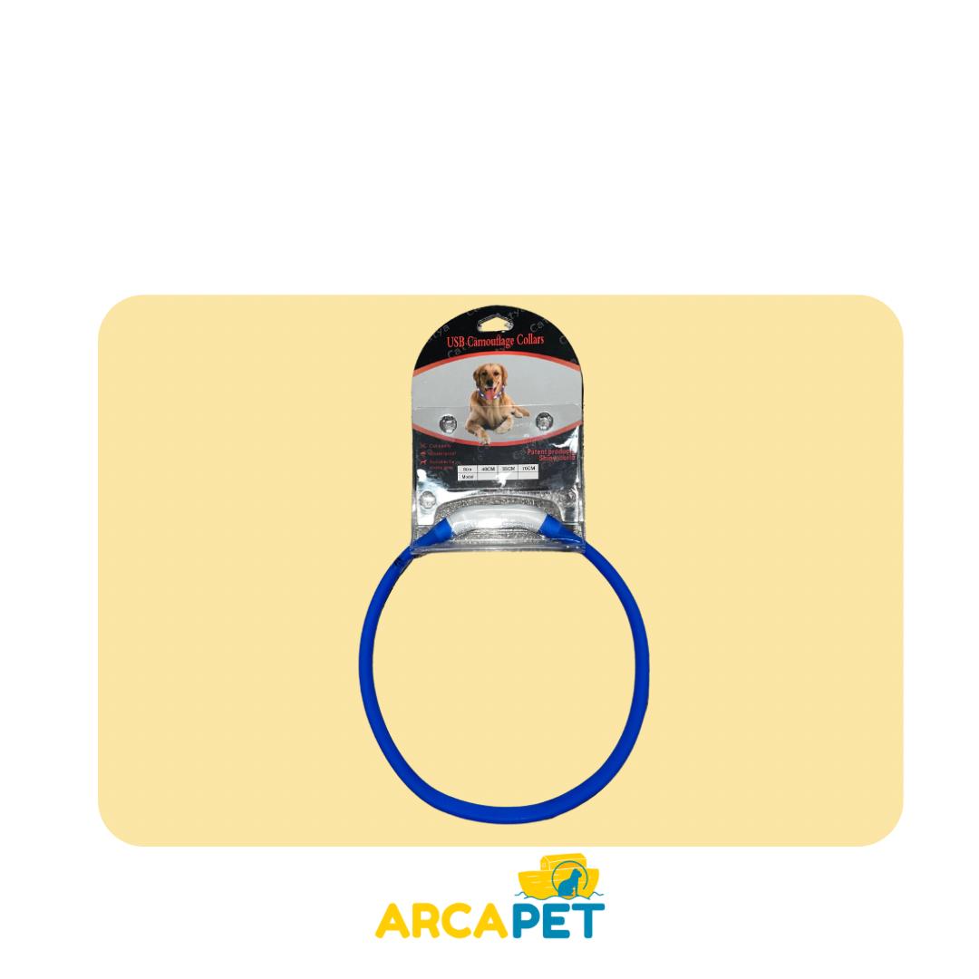 Collar Luminoso recargable Con cable USB