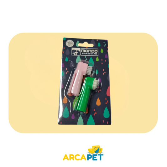 Set Dedal Cepillo para Mascota
