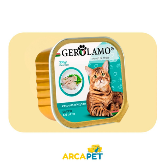 Pate Gerolamo Gato Pescado 300gr