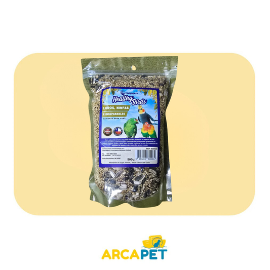 Semilla Mescla Lloro, Ninfa, Inseparables 500g
