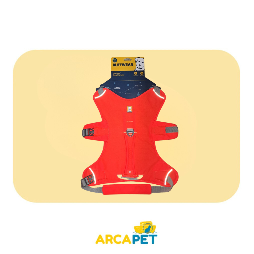 Harness Ruffwear Web Master Blaze Orange Talla M