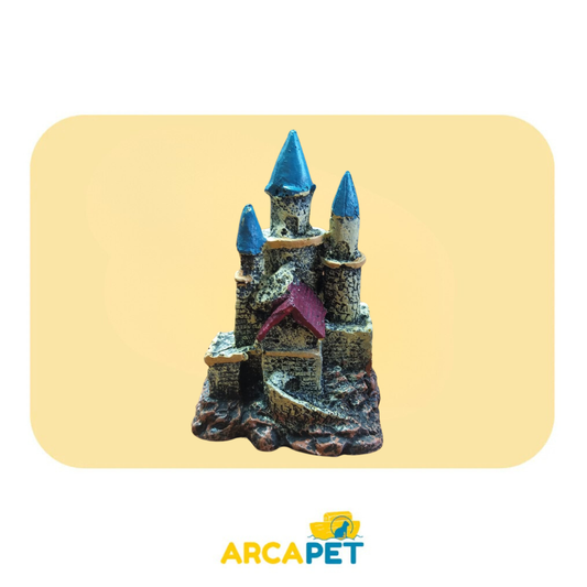 Adorno Recina Castillo 10cm Alto