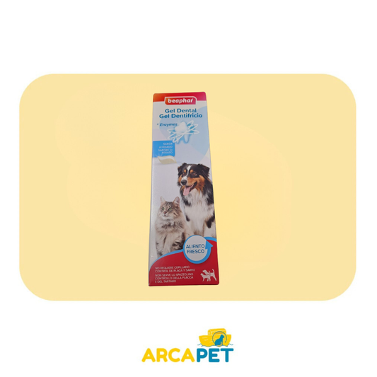 Gel Cuidado Dental Perros y Gatos Beaphar 100Gr