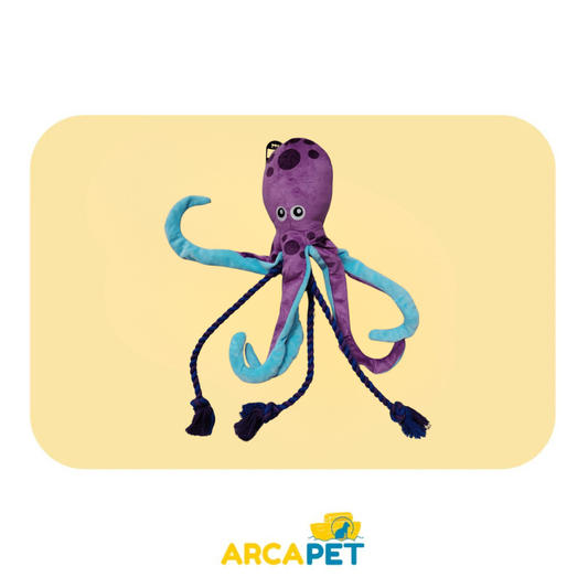 Peluche Pulpo con Cuerda