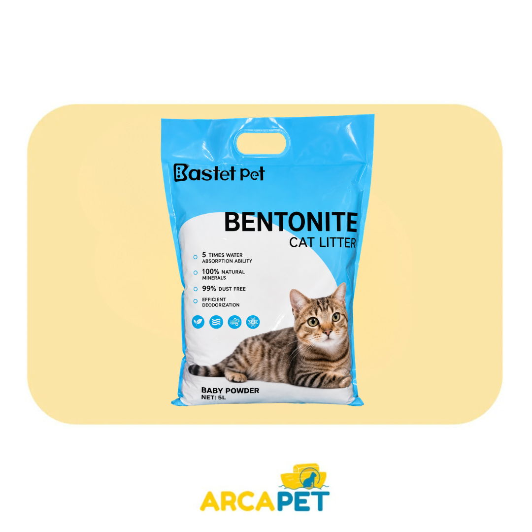 Arena Basted Pet Bentonite Talco Bebe 4kg
