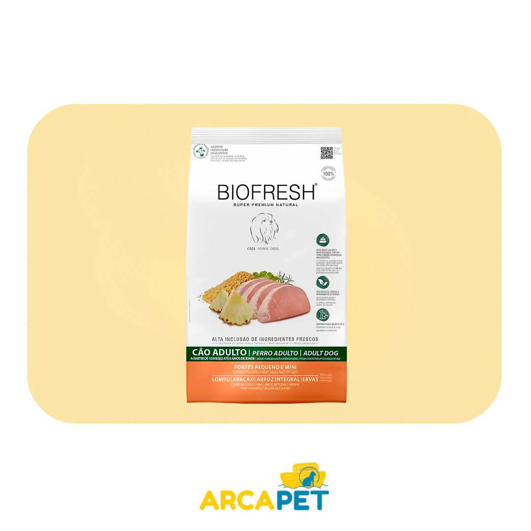 Biofresh Adulto Raza Pequeña Cerdo/Piña 3kg