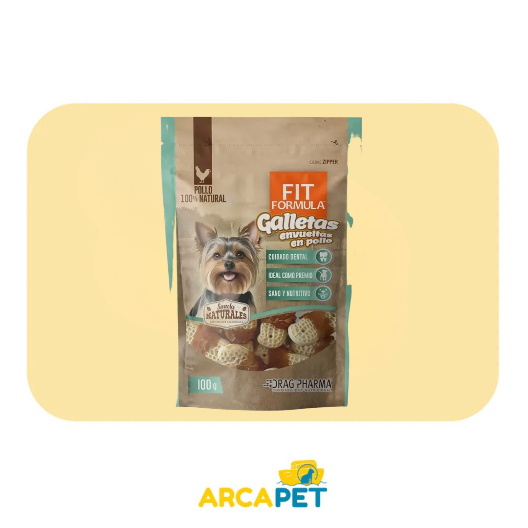 Fit Formula Snack Galletas de Pollo 100g