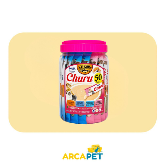 Churu Cat Tarro Salmon 50 Tubos