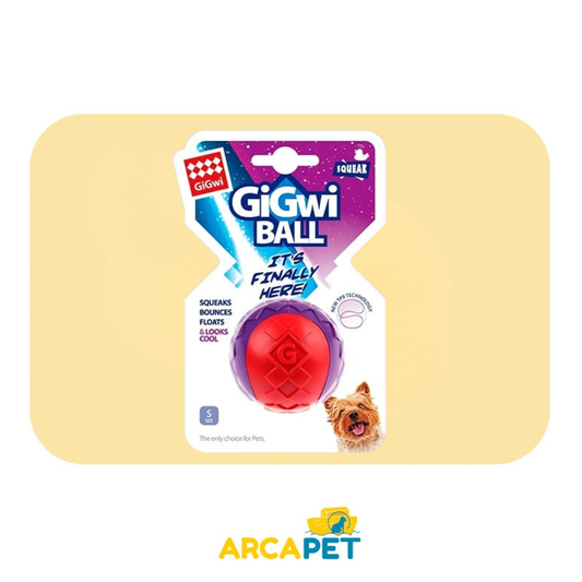 Pelota Gigwi Ball Morada Roja Talla S