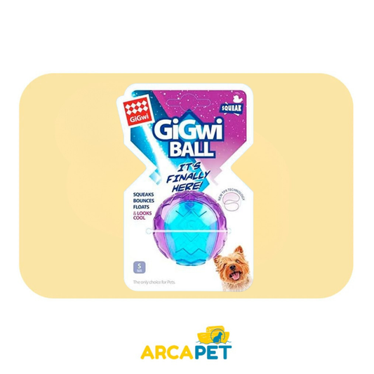 Pelota Gigwi Ball Morada Azul Talla S