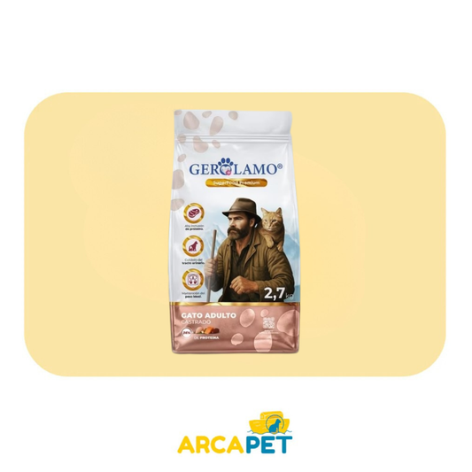 Gerolamo Alimento Premium Gato Castrado 2.7kgs