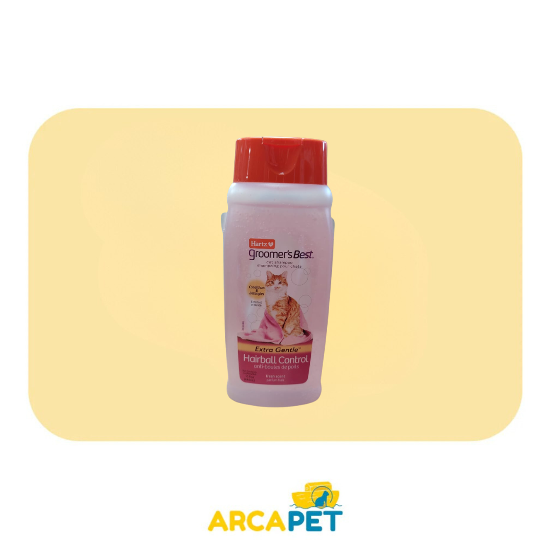 Shampoo Hartz Groomer´s Best Gato Hairball Control 444 ml
