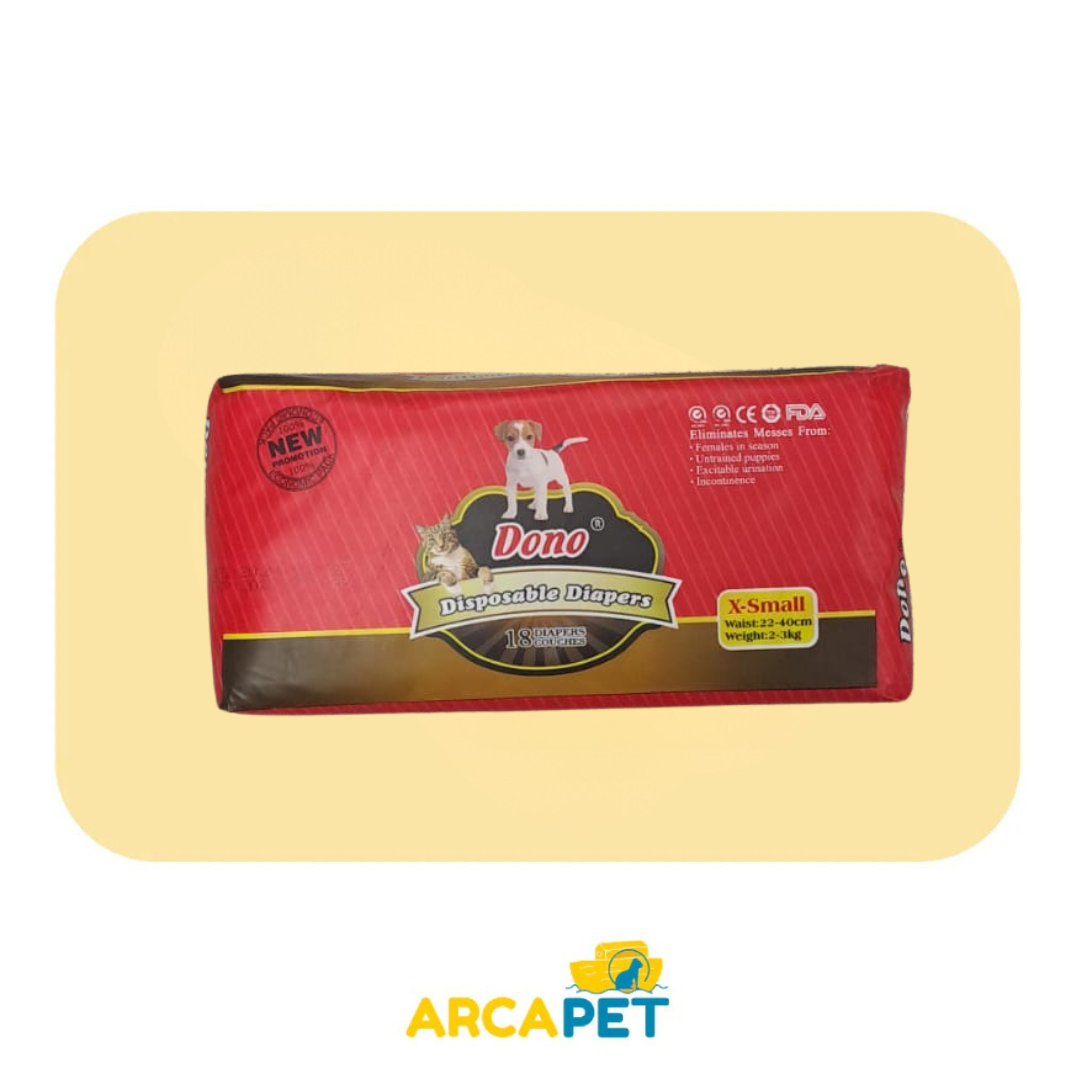 Pañal Hembra 2 a 3kg 18unidades