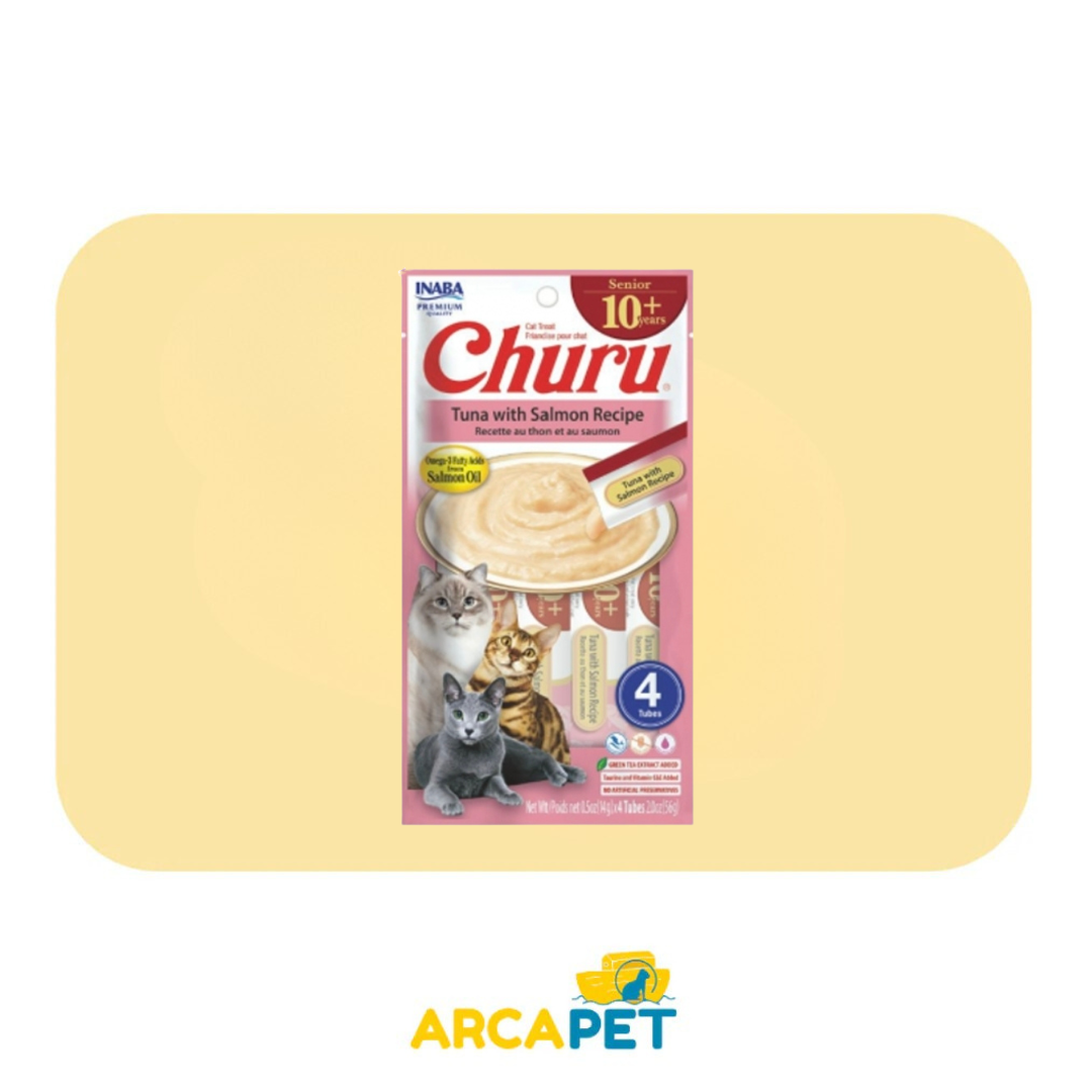 Churu for Senior Atún Salmón 4 Tubes