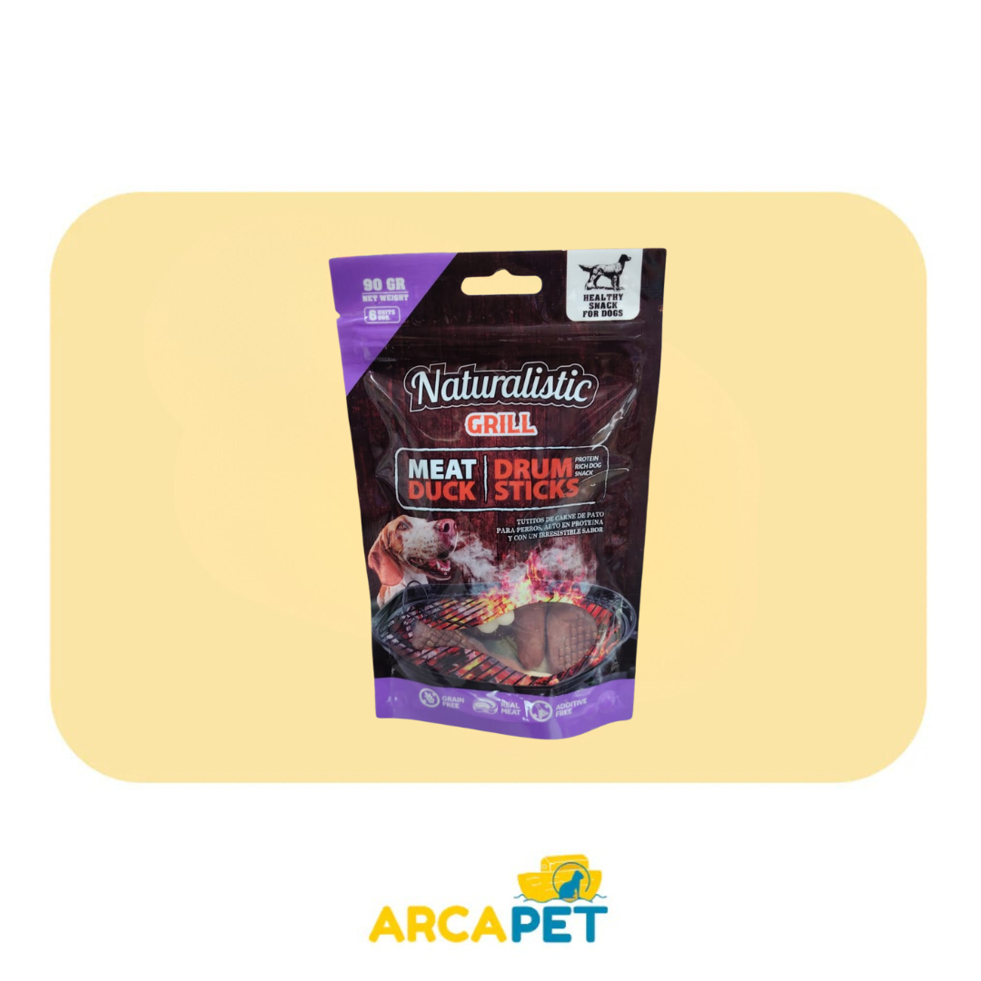 Naturalistic Drum Stick Sabor Pato 90 gr