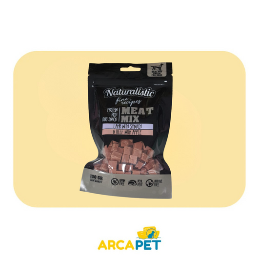 Naturalistic Meat Mix Sabor Cordero Carne Manzana 100Gr