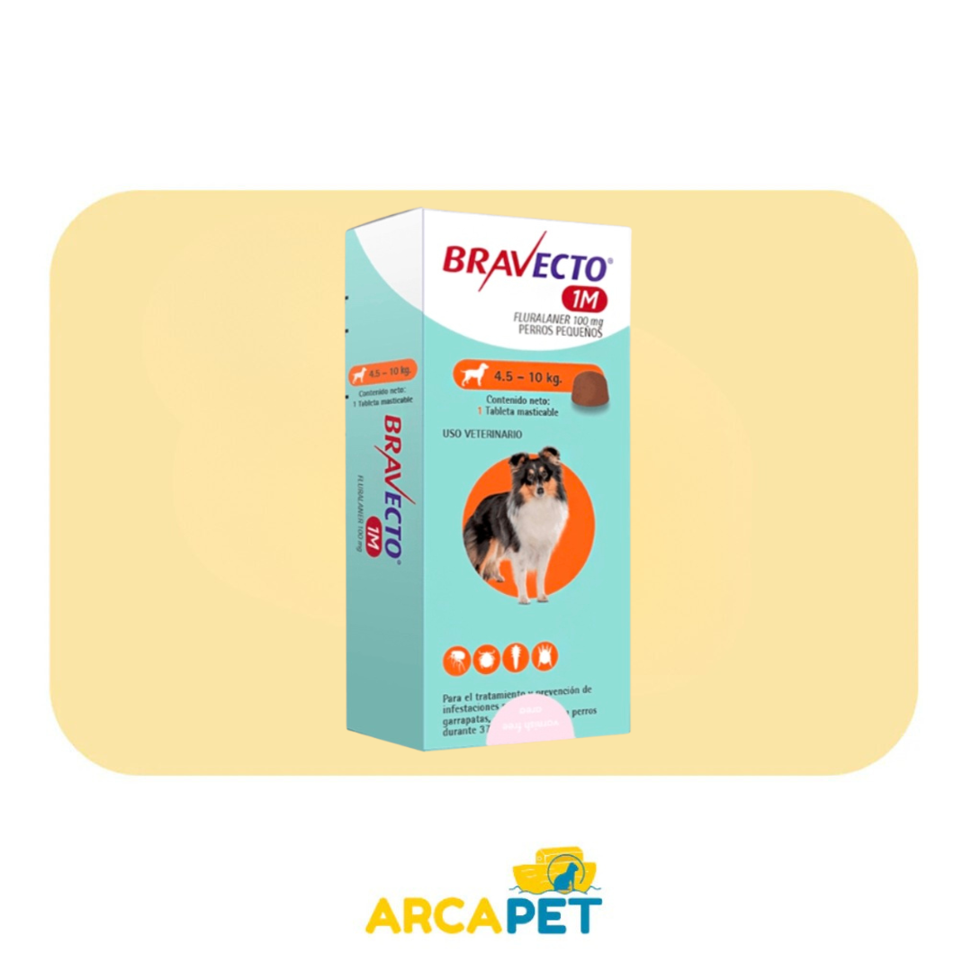 Bravecto 1M 4.5-10kg VENCE EL 05-2026