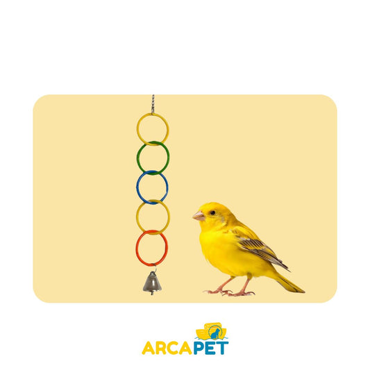 Juguete Pajaro Argollas